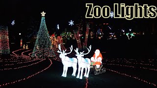 Christmas Lights | Lincoln Park Zoo | Ice Sculptures | City of Chicago | USA Tamil Vlogs