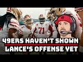 The 49ers haven't shown the actual Trey Lance offense yet