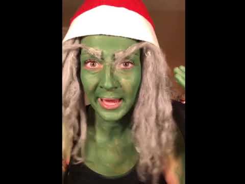 Grinch makeup tutorial after edibles Grinch makeup tutorial after edibles