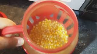 Kettle Corn! DIY at home, in the microwave, Just Sounds, ASMR