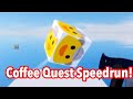 Coffee Quest SPEEDRUN!! | Arsenal - ROBLOX |