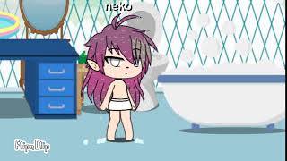 Neko is wet