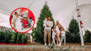 picking out our Christmas tree + Black Friday shopping!!