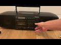 Panasonic RX DS20 Ghettoblaster Boombox from 199x