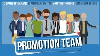 After Effects Template - Promotion Team
