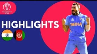 #cwc2019 :- 28th match of the CWC  Afghanistan Vs India full Highlights