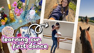 Learning Our *First Dance* Wedding Choreography & Valentine's Day!