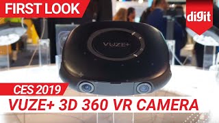 CES 2019: Vuze+ 3D 360 VR Camera | First Look | Digit.in