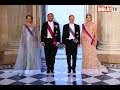 Las impactantes joyas de Máxima y Matilde en la cena de gala ofrecida en Bruselas | ¡HOLA! TV