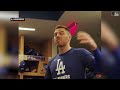 2025 dodgers spring training freddie freeman mookie betts u0026 max muncy address clubhouse