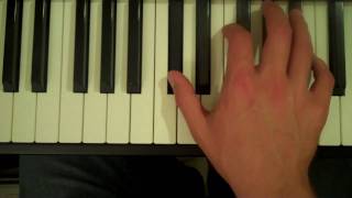 How To Play a Db7 Chord on the Piano