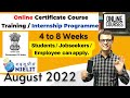 Online Certificate Courses & Training Government approved #internships #ajaycreation #education