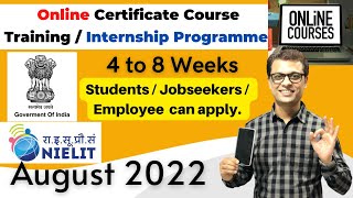 Online Certificate Courses & Training Government approved #internships #ajaycreation #education
