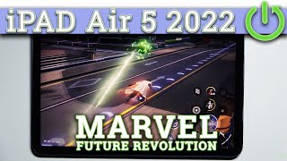 Gameplay of Marvel Future Revolution on iPad Air Gen 5th – Efficiency Test
