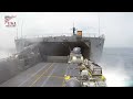 us navy s lcac enters of japanese amphibious transport dock