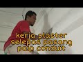 Part 3 plaster dan tarik kabel dalam paip di teratai mewah kondominium