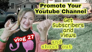 How To Grow Your Youtube Channel Fast/Promote Channel