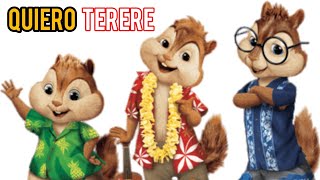 quiero terere versión Alvin y las ardillas video clip