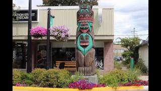 Totems In Duncan, BC