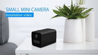 Spy Camera, WiFi Mini Hidden Camera , Wireless Battery Camera,1080P HD Tiny Nanny Cam （Tosee Plus ）