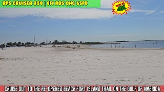 Cruise out to Fort Island Beach in Crystal river, its OPEN! Gulf of America RPS CRUISER 250