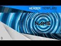 Free Twitter Header Template | Photoshop Graphics Pack