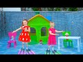 Five Kids Moving to the pool + more Children's Songs and Videos