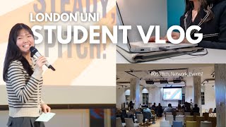 London Uni Vlog | Student Representative's Busy Day, Entrepreneur's Pitch | 영국 런던 대학 학생 대표 브이로그