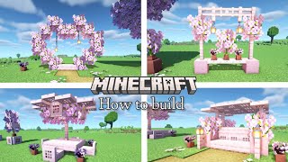 Minecraft 1.20 Cherry Build Hacks. 10 ideas for cherry blossom architecture