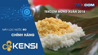 Tekcom tổ chức hoạt động gói bánh chưng trong những ngày giáp tết cho cán bộ anh chị em