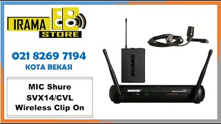 MIC Shure SVX14/CVL Wireless Clip On #microphone  #microphonewireless #mickaraoke #micwireless