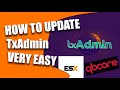 How to update TxAdmin FiveM server 2024
