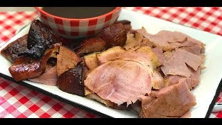 APRICOT BROWN SUGAR CHIPOTLE GLAZED HAM!  EASTER DINNER IDEAS!