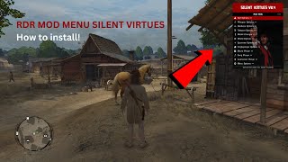 How to install a Mod Menu on RDR (Silent Virtues)