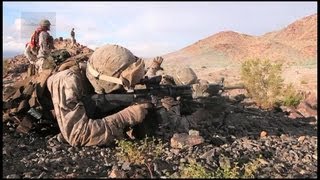 Marines Platoon Attack Exercise