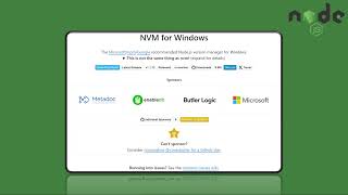 【nodejs】Windows 开发环境的版本管理工具 NVM