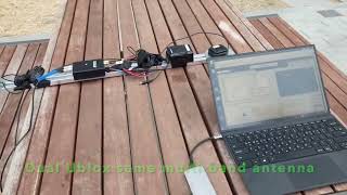 Novatel PIM222A Precise GNSS Test with 2 type of antenna