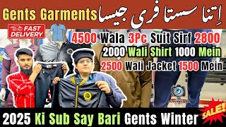 Men's Winter Collection 2025 | Gents Garments Wholesale Market in Karachi | Gents Collection