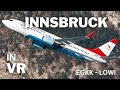 MSFS in VR | PMDG B737-800 | Gatwick - Innsbruck