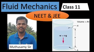 NEET & JEE _ Class 11_Fluid Mechanics_Variation of Pressure with depth