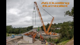 A6 Dualling - Burntollet Bridge Installation