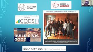 Civic hacknight #279 - Geoff Zakaib, Civic Tech YYC