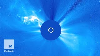 See the Sun erupt with a huge burst of plasma | Mashable