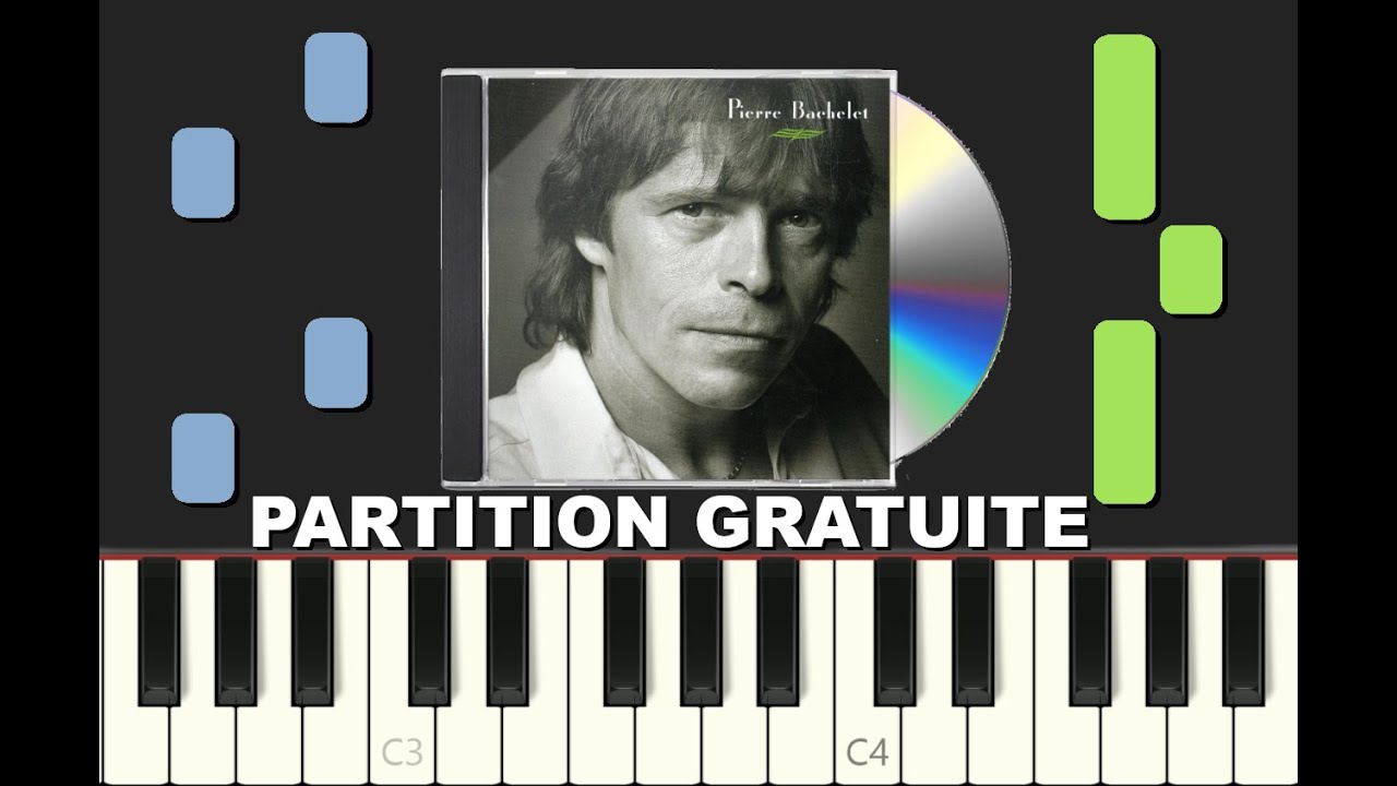 VINGT ANS, Pierre Bachelet, Piano Tutorial Avec Partition Gratuite (pdf ...