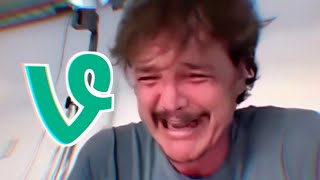 Pedro pascal crying at vine