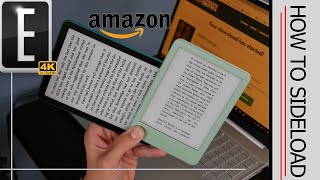 How to Sideload Books on Amazon Kindle Paperwhite Gen 12