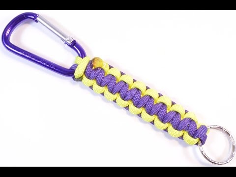 How to Make a Key Chain Lanyard from Paracord - Cobra Weave - BoredParacord How to Make a Key Chain Lanyard from Paracord - Cobra Weave - BoredParacord