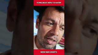 Flying Beast SAVAGE REPLY to Hater! | Flying Beast Gaurav Taneja News Shorts Facts #shorts