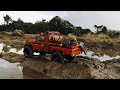 rc scale 1 12 toyota landcruiser lc79 mn82 overland rusty in the bad land