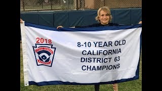 Christian Haupt walk-off hit to win the Little League District 63 championship game for GVSLL 2018